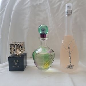 Live by J Lo 100ml, Jlux by J Lo 30ml, Glow by Jlo 100ml